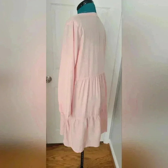 NWT Esmara Size S Vneck Long Sleeve Flowy Dress - Picture 3 of 8